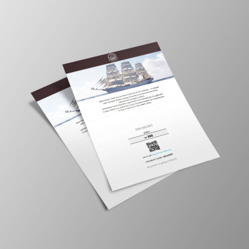 Gift certificate